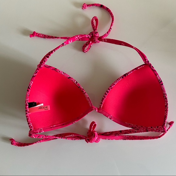 Pink Triangle Bikini Top - Picture 3 of 3